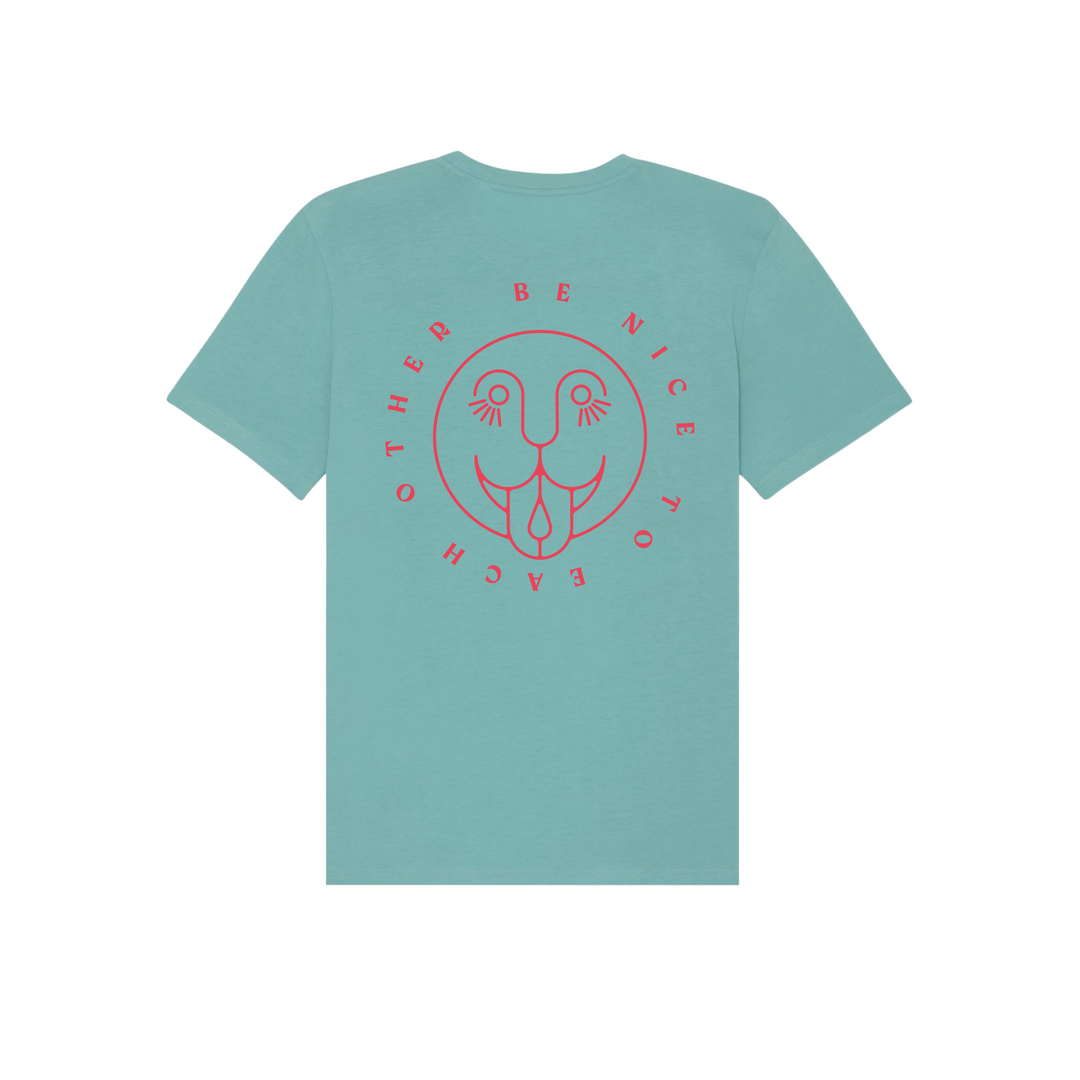 Fairtrade T-shirt "Be Nice to Each Other"