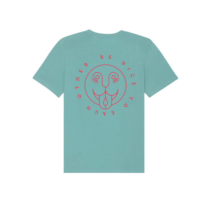 Fairtrade T-shirt "Be Nice to Each Other"