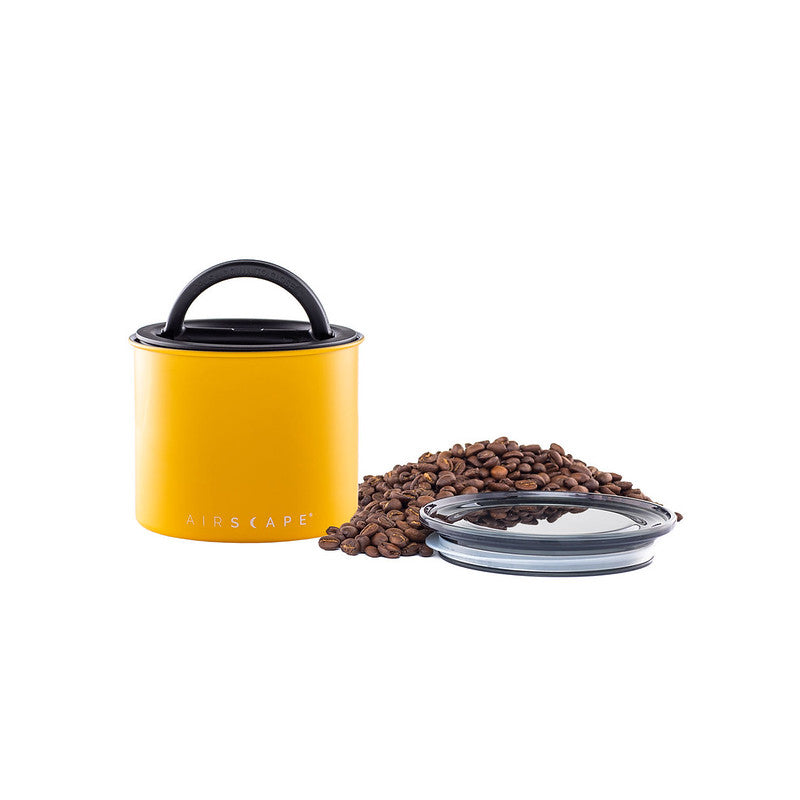 Playground Coffee Kaffeerösterei Hamburg Sankt Pauli Airscape Kaffeedose Matte Yellow