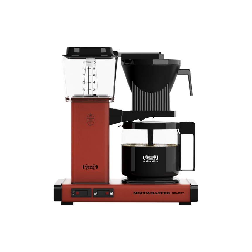 Playground Coffee Kaffeerösterei Hamburg St. Pauli Moccamaster Kaffeemaschine rost rot
