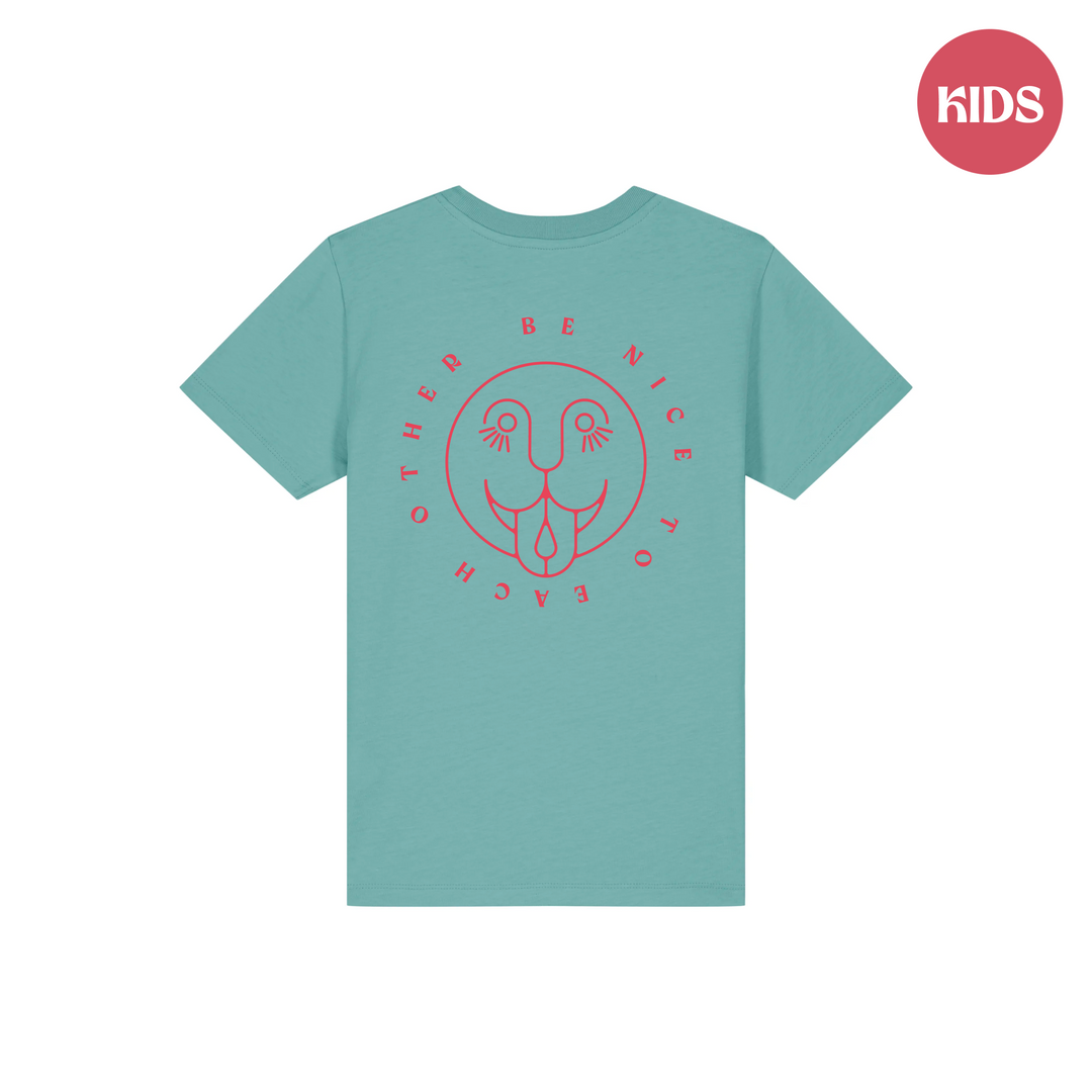 Fairtrade Kids T-Shirt „Be nice to each other“