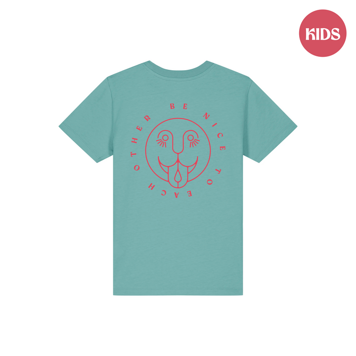 Fairtrade Kids T-Shirt „Be nice to each other“