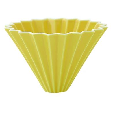 Playground Coffee Coffee Roastery Hamburg Sankt Pauli Origami Ceramic Dripper M Yelllow